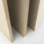 Akwụkwọ MDF Raw Plain